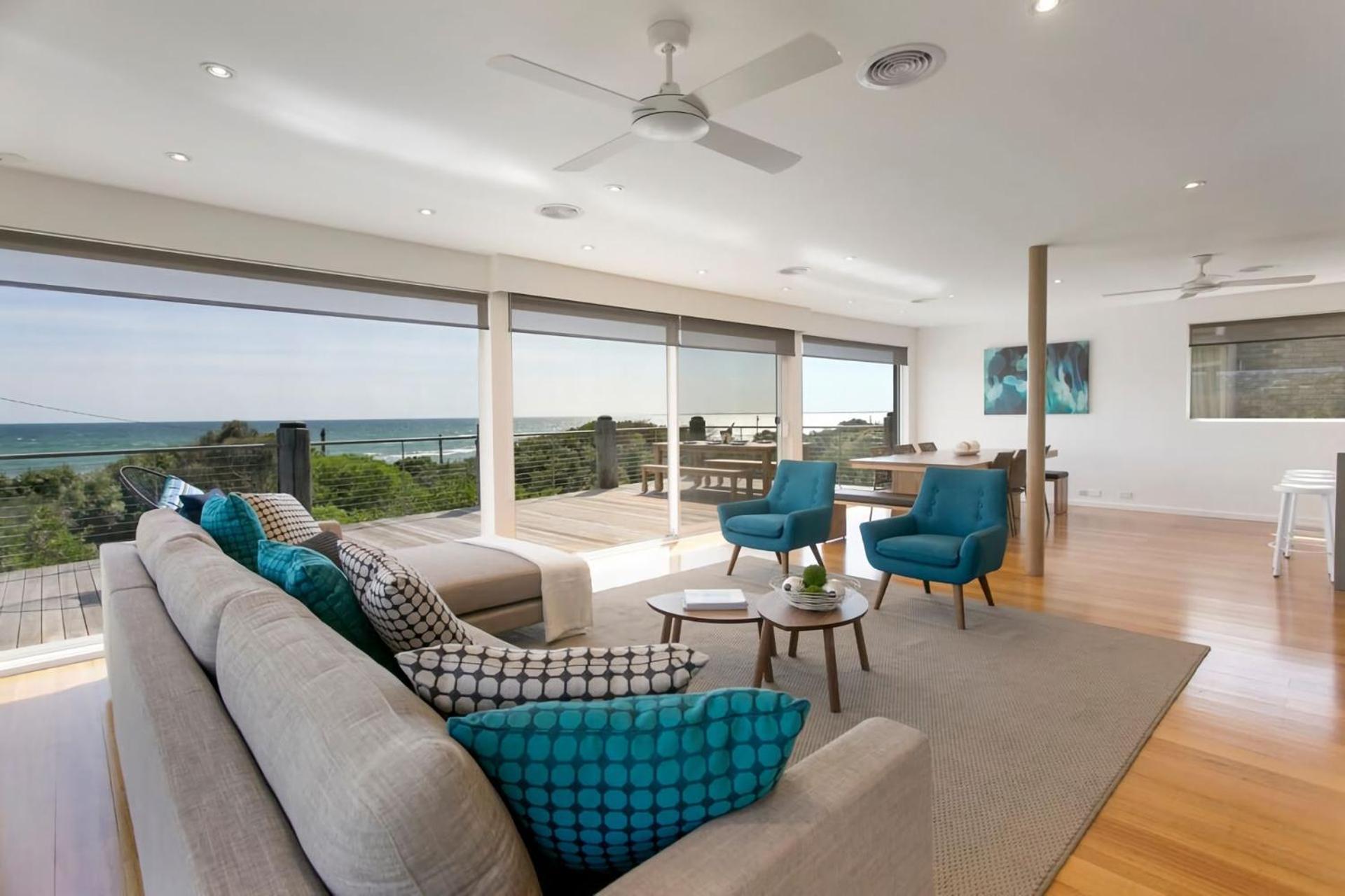 Anchor Beachfront Retreat Water Views, On The Beach Villa Frankston Luaran gambar